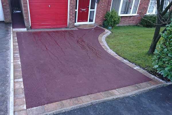 Patio and Driveway